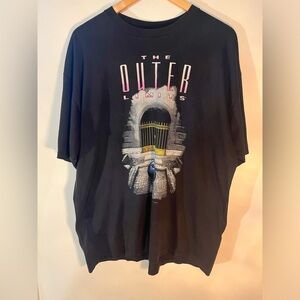 Vintage The Outer Limits Black Graphic T-Shirt "rare" 1995